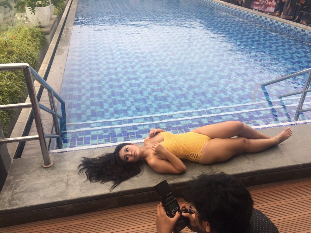 Innesh Melan di Male Indonesia