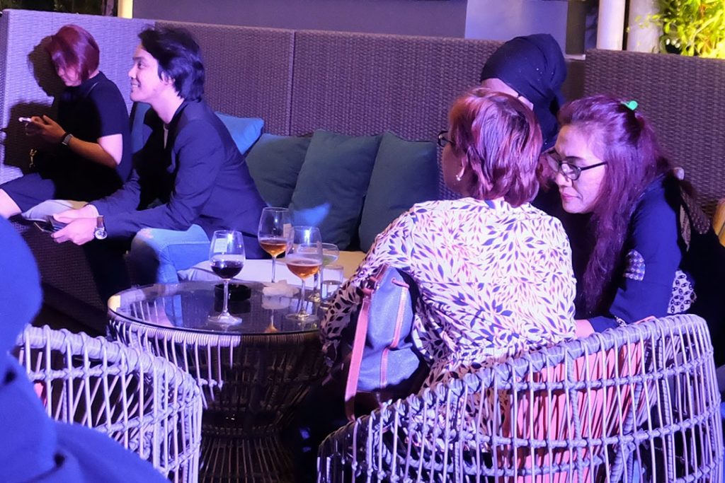 Society Evening Party with Male Indonesia