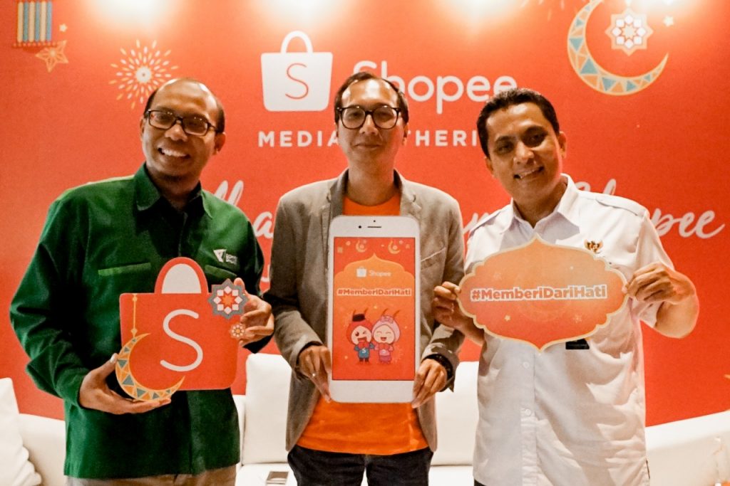 Shopee, Dompet Dhuafa, BAZNAS