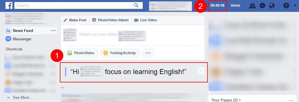 Fitur Facebook di Chrome