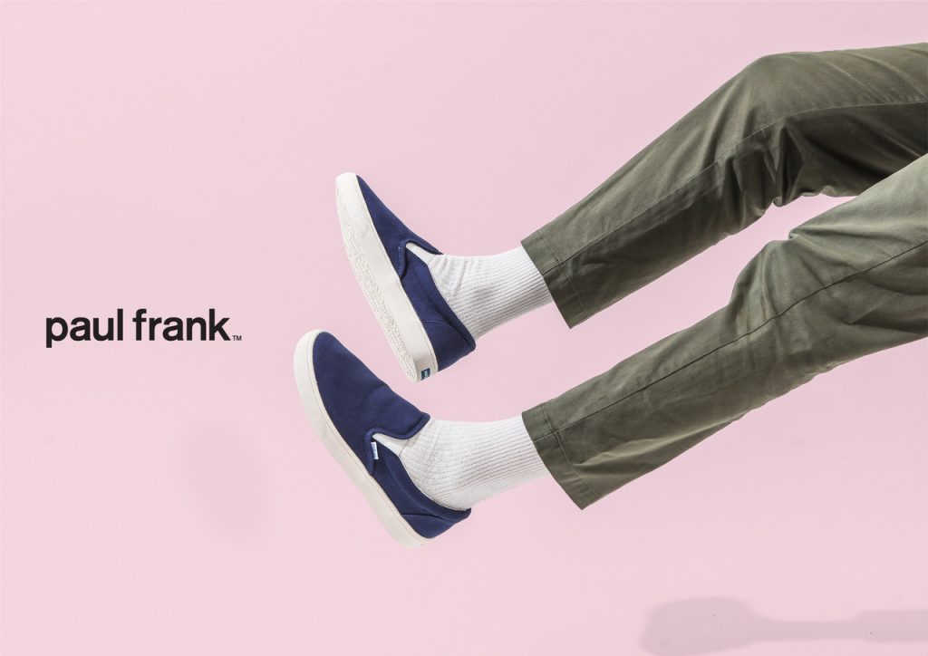 Paul Frank luncurkan koleksi sepatu slip on.