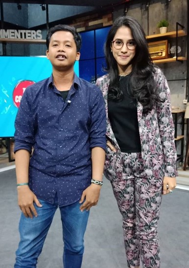 Dustin Tiffany bareng Asyifa Latief