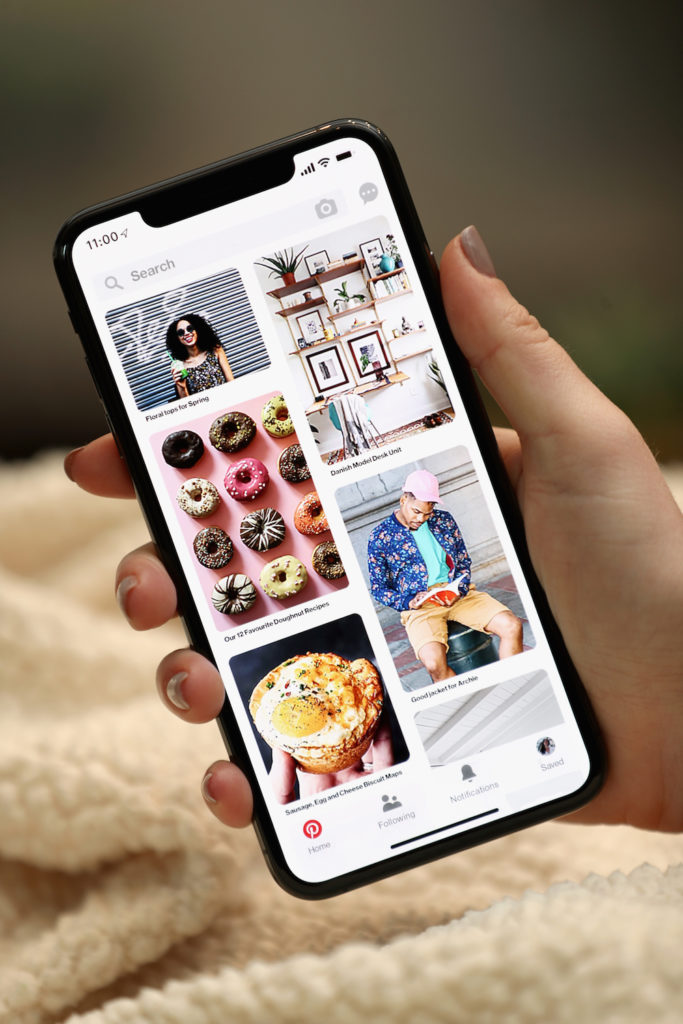 Pinterest Is A Visual Discovery Engine For Ideas Like Dinner Recipes, Home And Style Inspiration, And More on January 18, 2019 in Newport Beach, California.