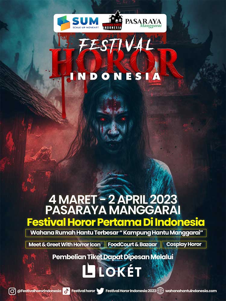 Festival Horor Indonesia 2023 di Pasaraya Manggarai